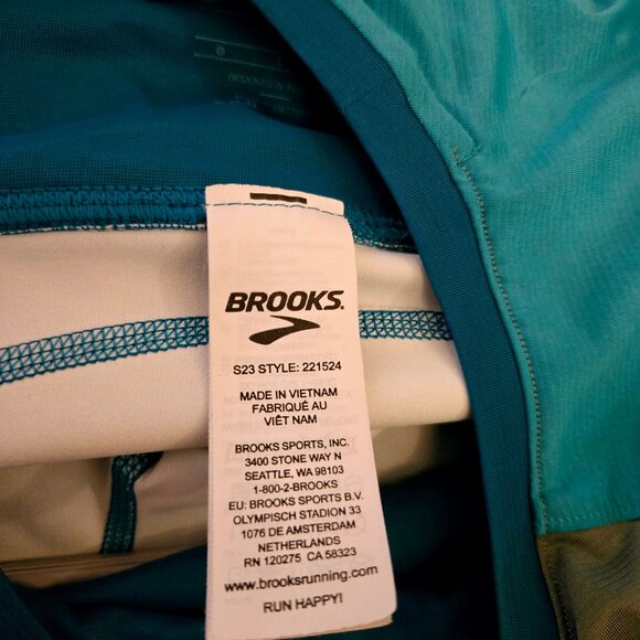 EUC Brooks Running Method 7/8 Tight - L, Lagoon - Picture 11 of 12